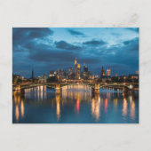 Frankfurt Deutschland Postkarte (Vorderseite)