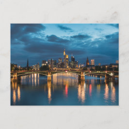 Frankfurt Deutschland Postkarte