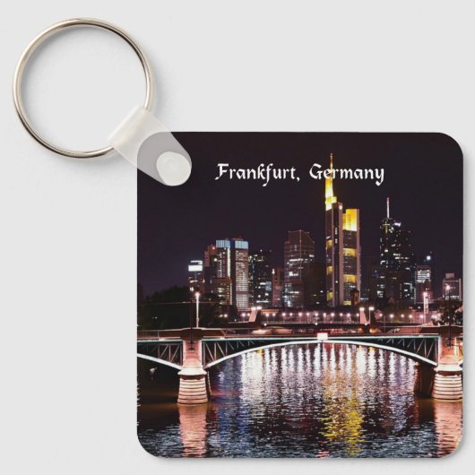 Frankfurt, Deutschland Schlüsselanhänger (Vorderseite)