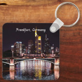 Frankfurt, Deutschland Schlüsselanhänger (Rückseite)