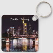 Frankfurt, Deutschland Schlüsselanhänger (Rückseite)