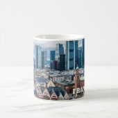 Frankfurt, Deutschland - Stadtansicht Kaffeetasse (Mittel)
