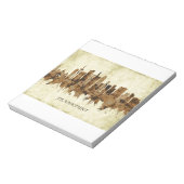 Frankfurt Deutschland Stadtbild Notizblock (Rotiert)