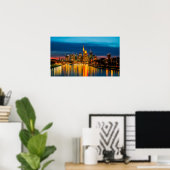 Frankfurt Deutschland Stadtbild Poster (Heimbüro)