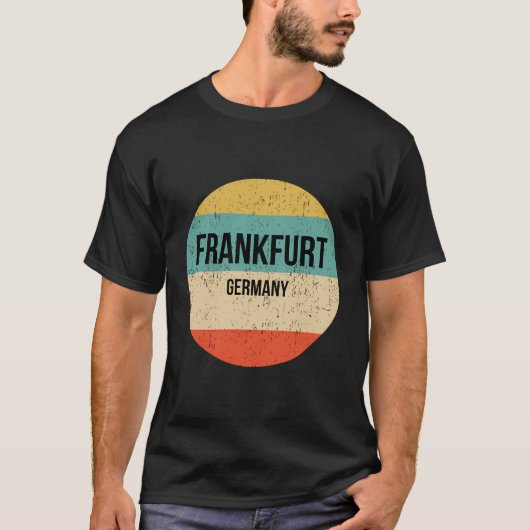 Frankfurt Deutschland T-Shirt (Vorderseite)