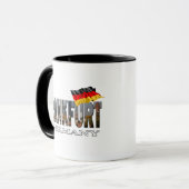 Frankfurt Deutschland Tasse (Vorderseite Links)