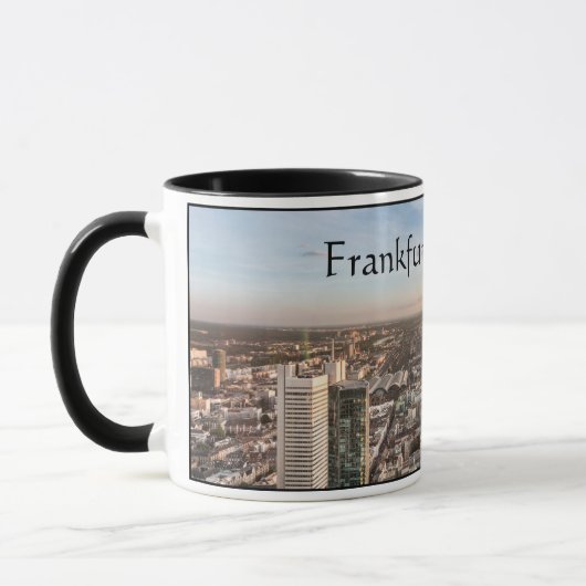 Frankfurt Deutschland Tasse (Links)
