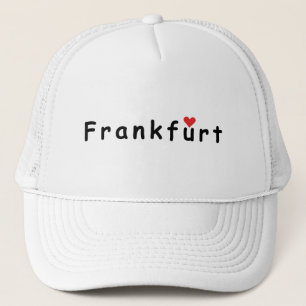Frankfurt Deutschland Truckerkappe
