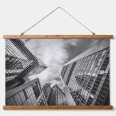 Frankfurt Deutschland Wandteppich Mit Holzrahmen (Vorne)