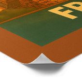 Frankfurt Germany City Art Poster (Ecke)