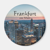 Frankfurt Germany Souvenir Magnet (Vorne)
