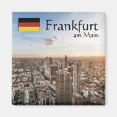Frankfurt Germany Souvenir Magnet (Vorne)