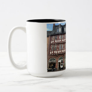 Frankfurt — Haus Wertheym, Römerberg Krug Zweifarbige Tasse