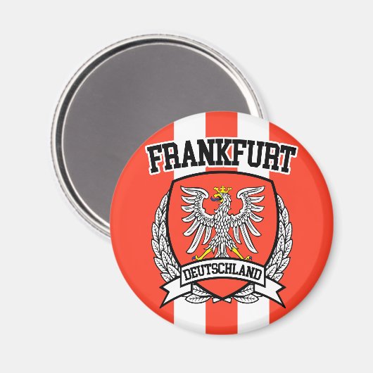 Frankfurt Magnet (Vorderseite/Rückseite)