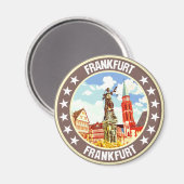 Frankfurt Magnet (Vorderseite/Rückseite)