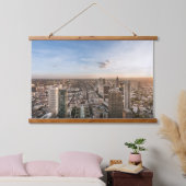 Frankfurt/Main Wandteppich Mit Holzrahmen (Schlafzimmer)