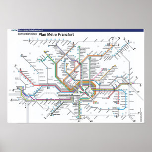 Frankfurt-Metro Plakat