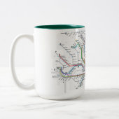 Frankfurt-Metro Tasse (Links)