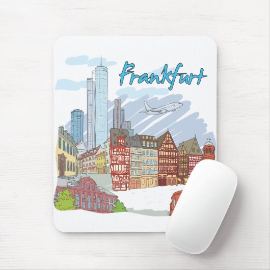 Frankfurt Mousepad (Mit Mouse)
