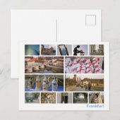 Frankfurt-Multi-Image Postkarte (Vorne/Hinten)