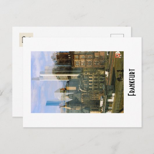 Frankfurt Postcard Postkarte (Vorne/Hinten)