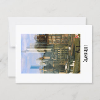 Frankfurt Postcard Postkarte