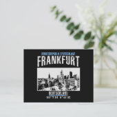 Frankfurt Postkarte (Stehend Vorderseite)