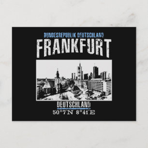 Frankfurt Postkarte