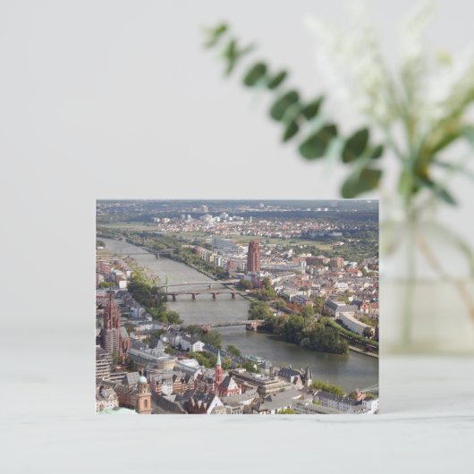 Frankfurt Postkarte (Stehend Vorderseite)