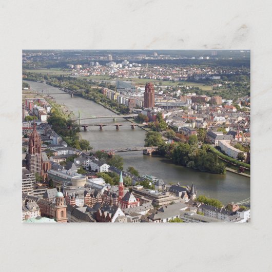 Frankfurt Postkarte (Vorderseite)