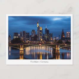 Frankfurt Postkarte