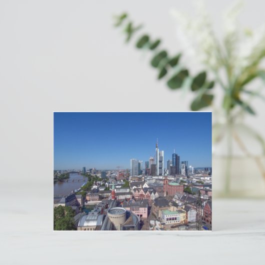 Frankfurt Postkarte (Stehend Vorderseite)