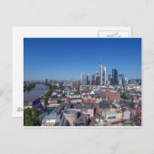 Frankfurt Postkarte (Vorne/Hinten)