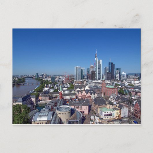 Frankfurt Postkarte (Vorderseite)