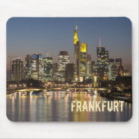Frankfurt Skyline Deutschland Vintag Souvenirgesch