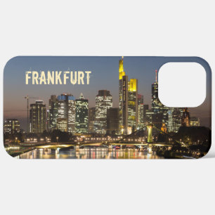Frankfurt Skyline Deutschland Vintage Souvenir Ges Case-Mate iPhone Hülle