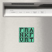 Frankfurt, Stadt Deutschland Magnet (In Situ (Geschirrspüler))