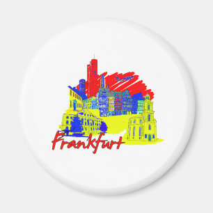 Frankfurt-Stadtprimärreiseferien design.png Magnet