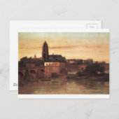 Frankfurt von Gustave Courbet Postkarte (Vorne/Hinten)