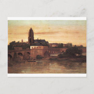 Frankfurt von Gustave Courbet Postkarte