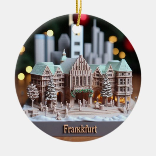 Frankfurt Wunderland: 3D Weihnachtsschmuck (Vorne)