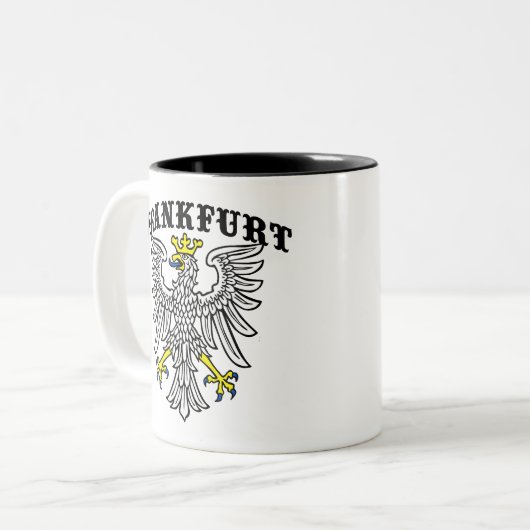 Frankfurt Zweifarbige Tasse (Vorderseite Links)