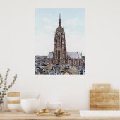 Frankfurter Dom Poster (Küche)
