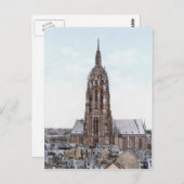Frankfurter Dom Postkarte (Vorne/Hinten)