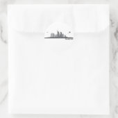 Frankfurter Geschenkideen Runder Aufkleber (Tasche)