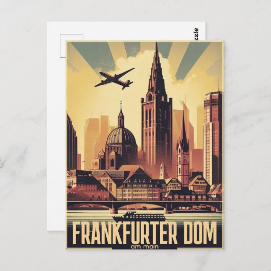 Frankfurter Märtyrer Postkarte (Vorne/Hinten)