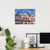 Frankfurter Roemer Deutschland Frankfurter Rathaus Poster (Heimbüro)