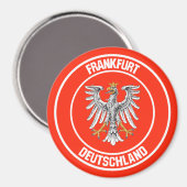 Frankfurter RundEmblem Magnet (Vorderseite/Rückseite)