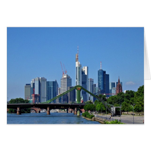 Frankfurter Skyline (Vorderseite (Horizontal))