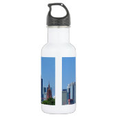 Frankfurter Skyline Edelstahlflasche (Rückseite)